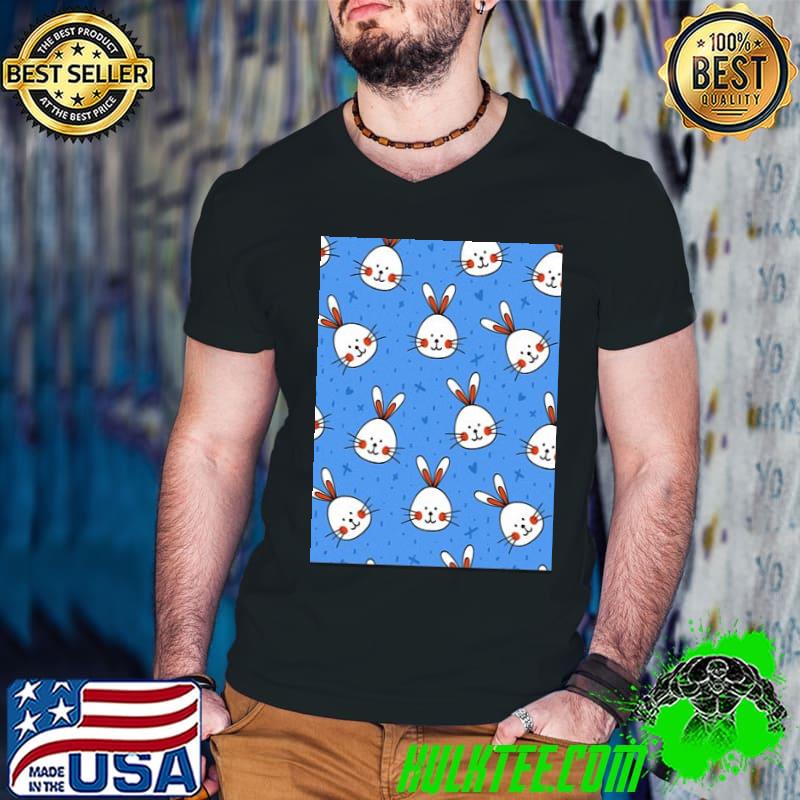 Cute rabbits pattern trending shirt Cute rabbits pattern trending shirt