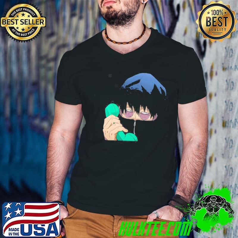 DabI boku no hero academia phone call boku no hero academia shirt