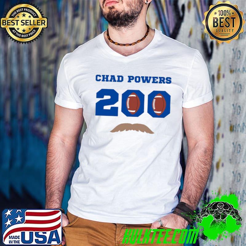 Design Football Chad powers think fast run fast shirt