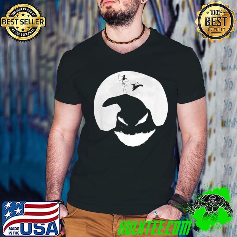Disney oogie moon nightmare before christmas new design shirt
