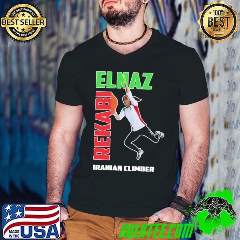 Elnaz rekabI iranian climber hijab hero shirt