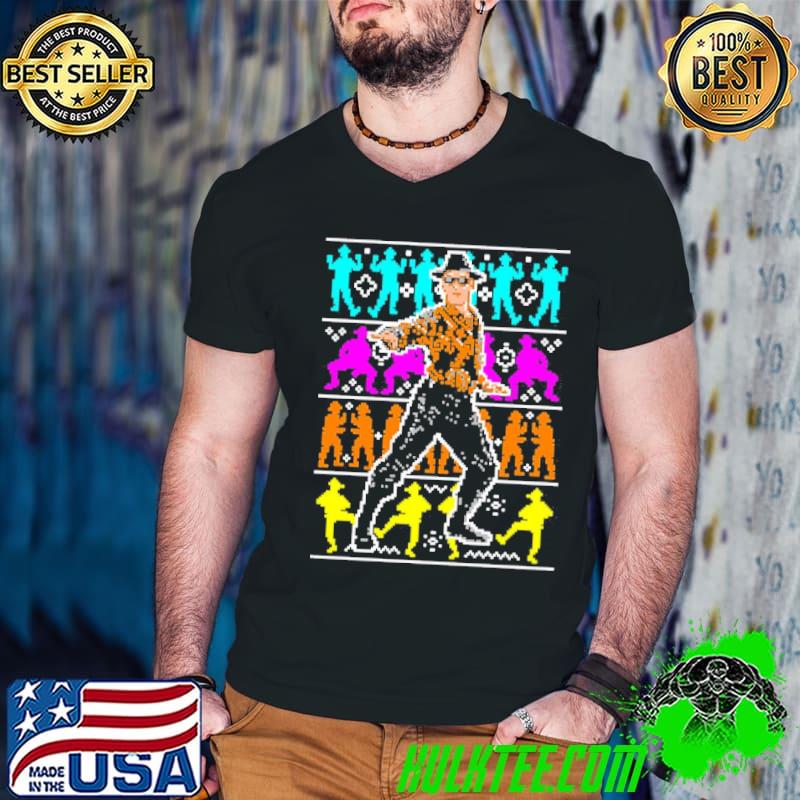 Enter tayne ment knit pattern ugly shirt
