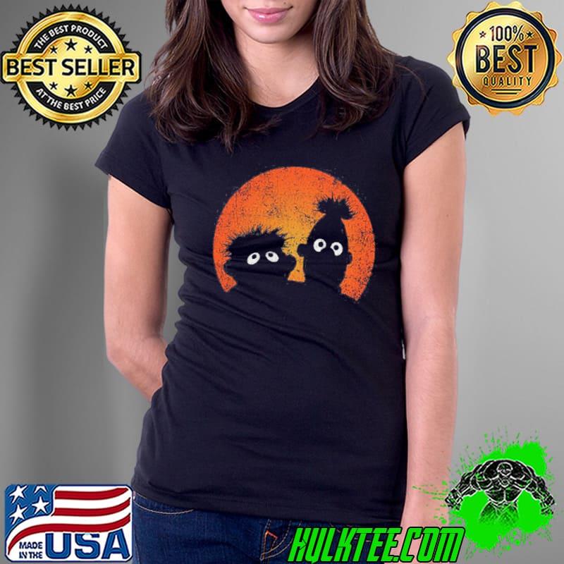 Ernie und bert mond halloween trending s Ladies Tee Ernie und bert mond halloween trending s Ladies Tee