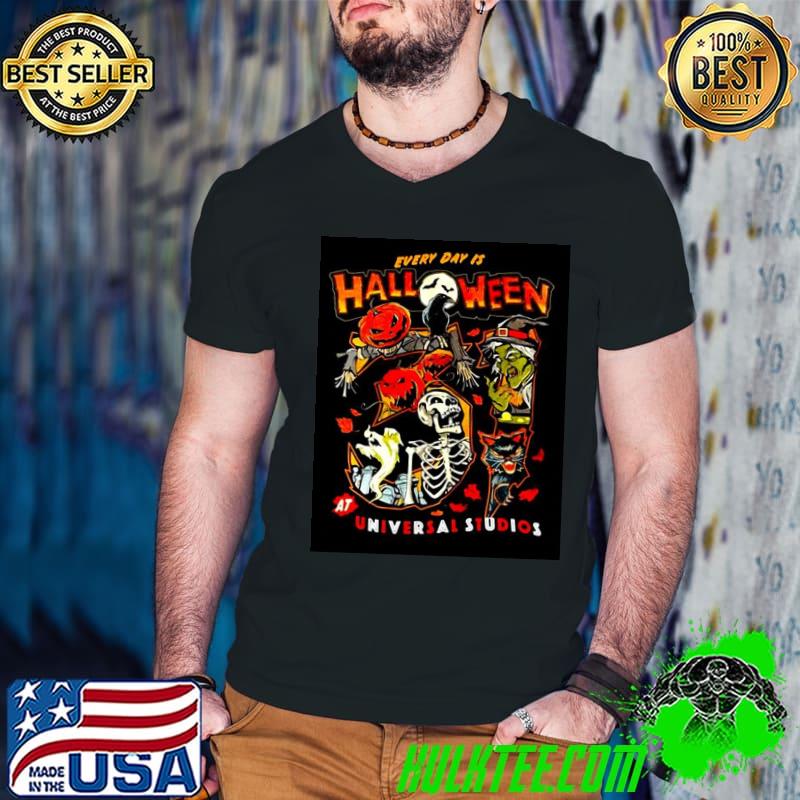 Everyday is halloween at universal studios shirt