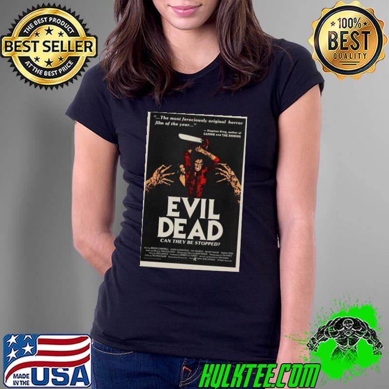 Evil dead vintage movie for halloween s Ladies Tee Evil dead vintage movie for halloween s Ladies Tee