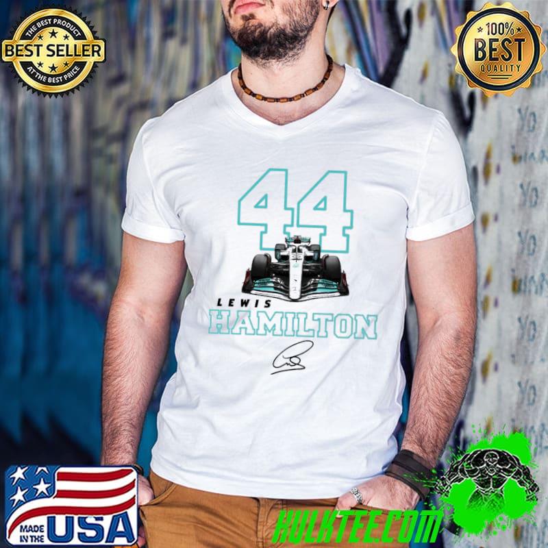 F1 winner lewis hamilton 44 graphic shirt