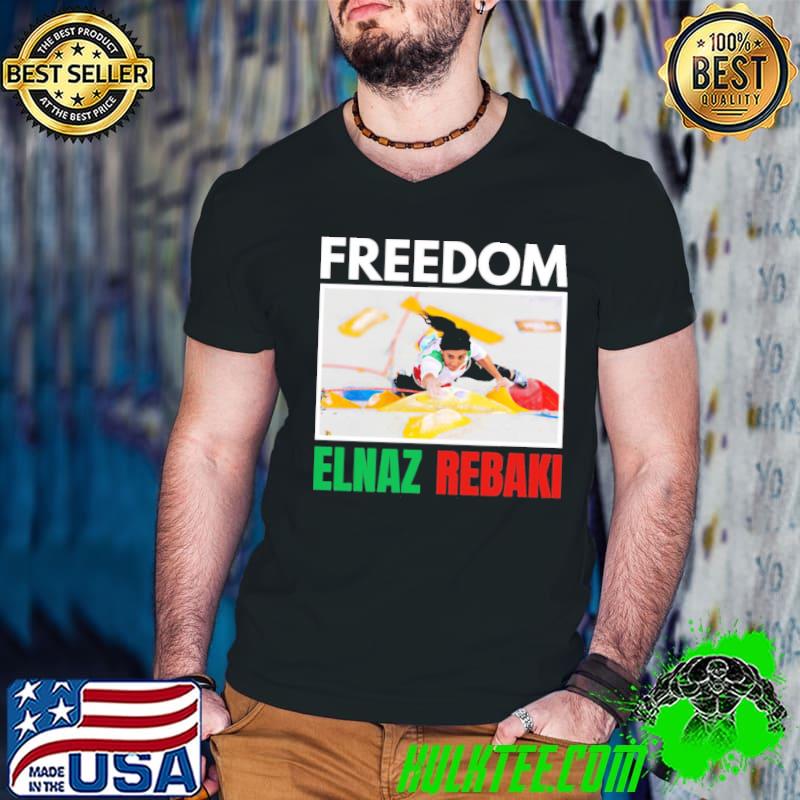 Freedom elnaz rekabI iranian climber shirt