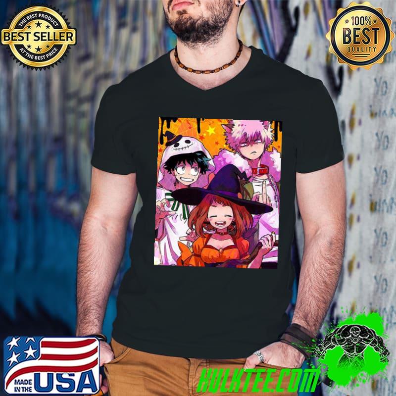 Funny my hero academia halloween trending shirt Funny my hero academia halloween trending shirt
