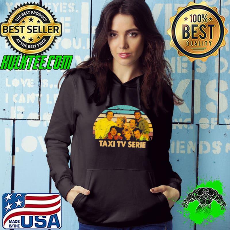 Graphic taxI TV series character sitcom s Hoodie Graphic taxI TV series character sitcom s Hoodie