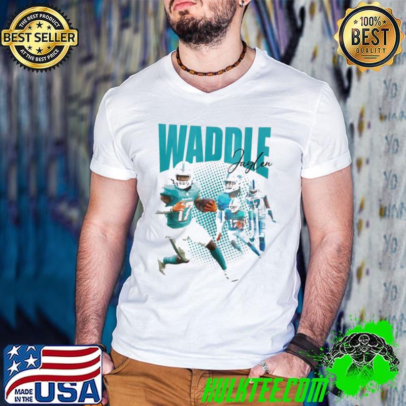 Jaylen waddle Football player signed graphic shirt