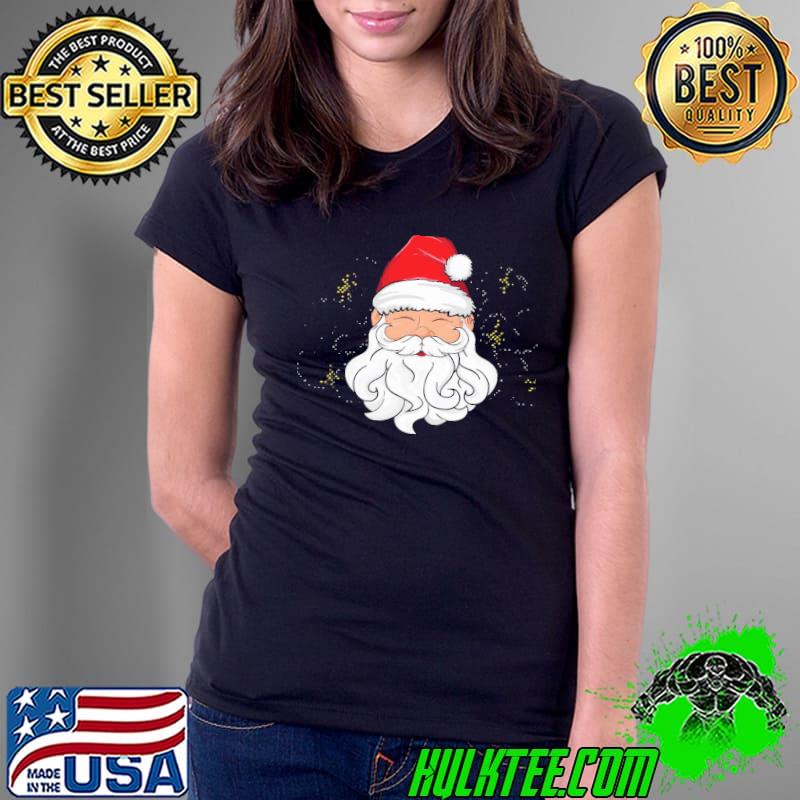 Jolly santa merry christmas magic xmas family cute family christmas s Ladies Tee Jolly santa merry christmas magic xmas family cute family christmas s Ladies Tee