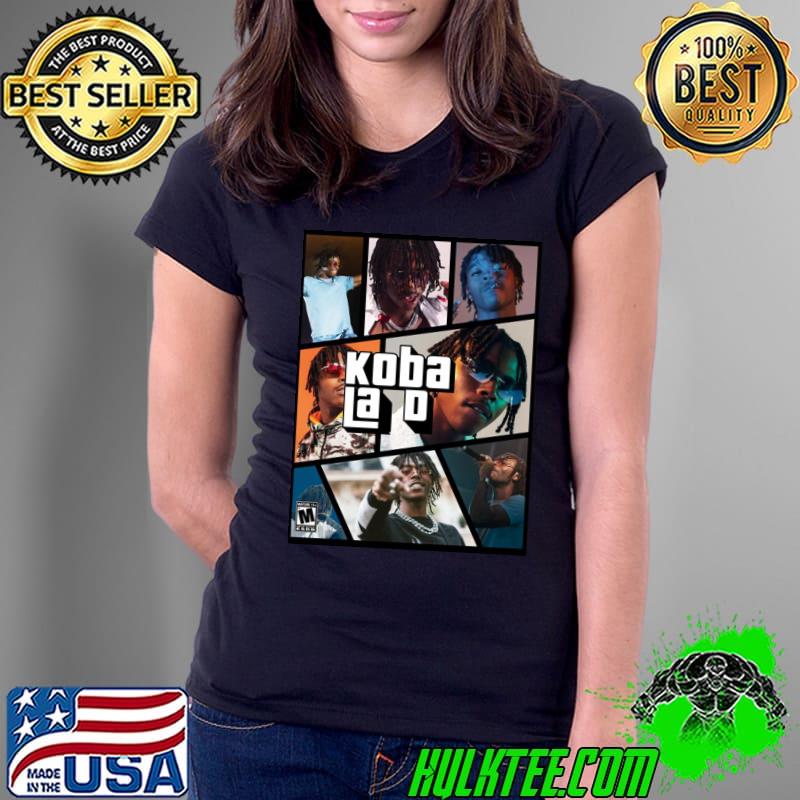 Koba LA d gta grand theft auto v style french rap s Ladies Tee Koba LA d gta grand theft auto v style french rap s Ladies Tee