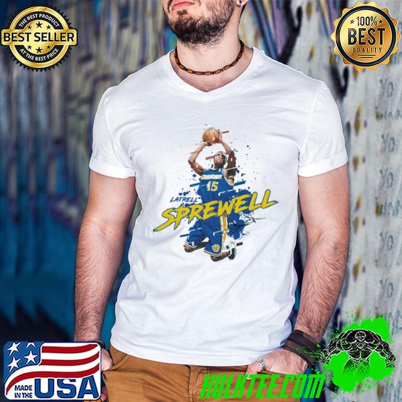 Latrell sprewell golden state warriors shirt