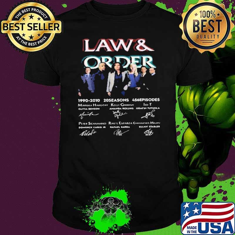 Law and Order 23rd Anniversary Thank You For The Memories Shirt