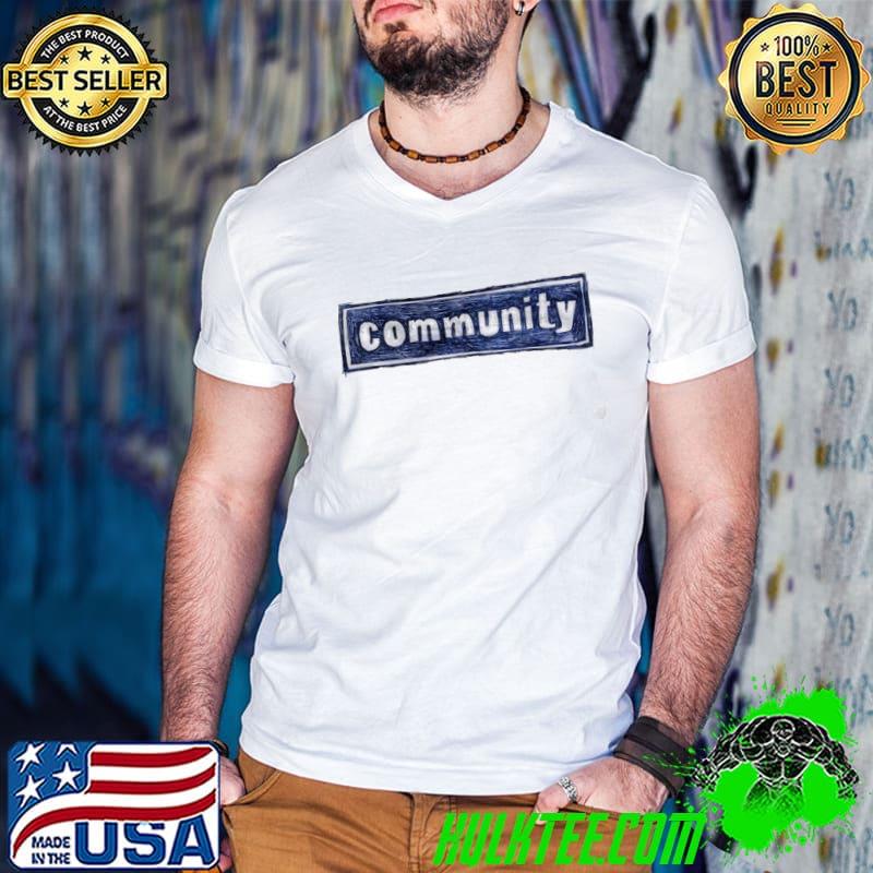 Logo community movie shirt