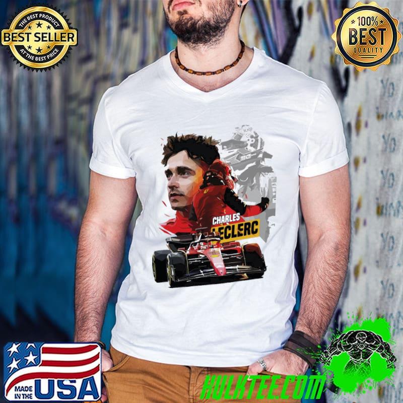 Nascar charles leclerc monza shirt