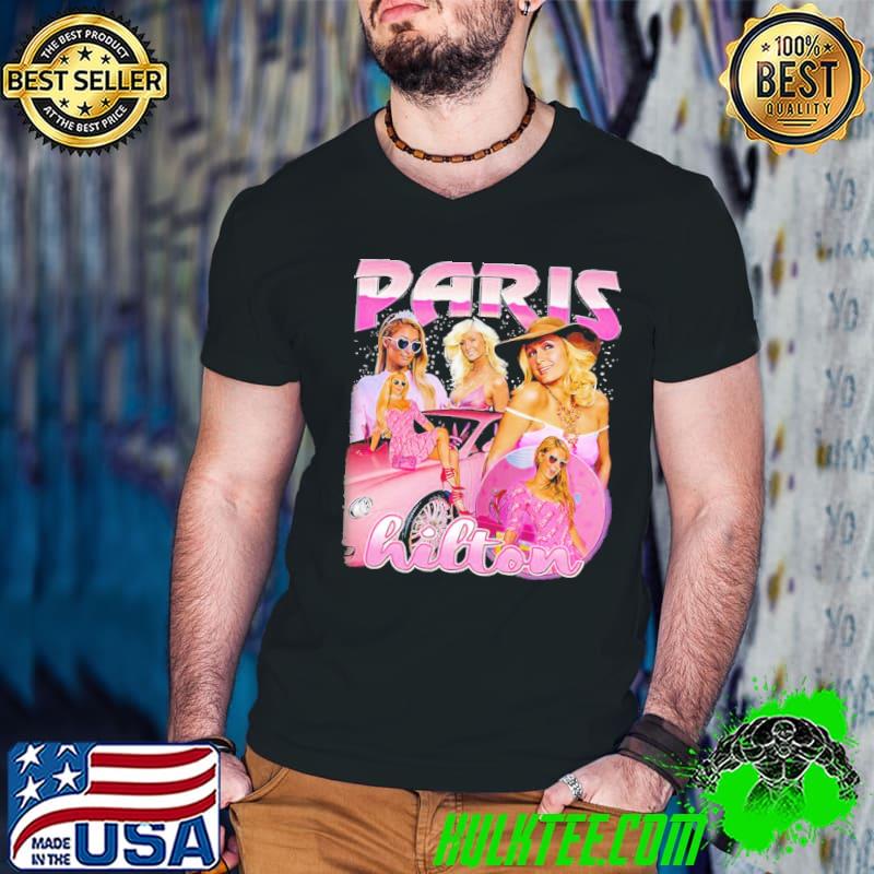Paris hilton vintage pink design classic shirt