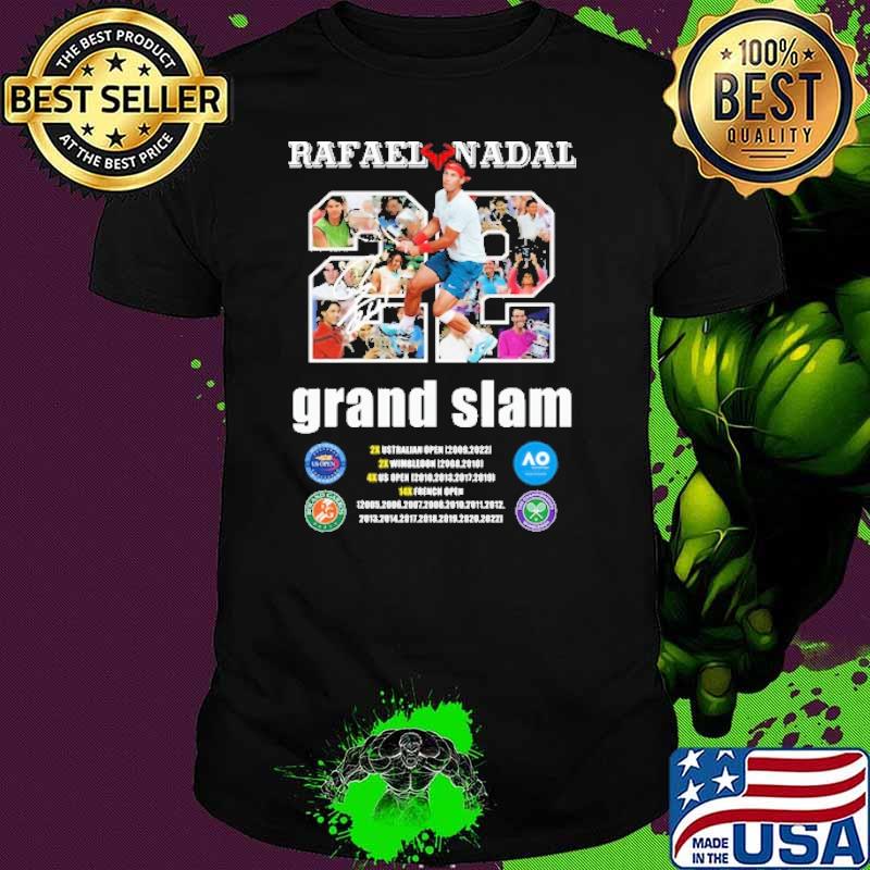Rafael Nadal 22 Grand Slam Shirt