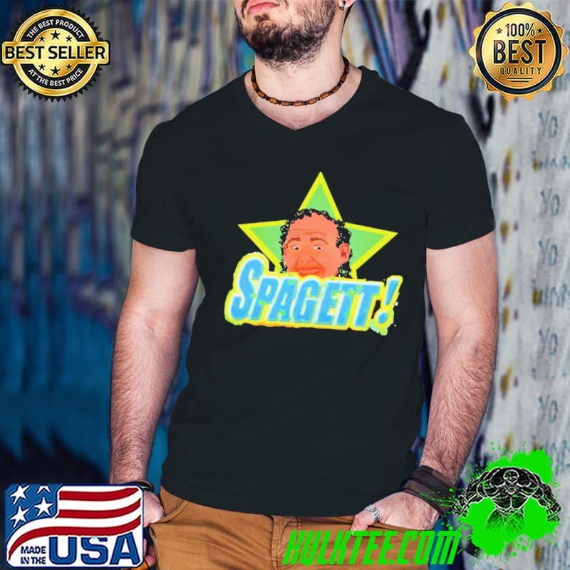 Raw digital illustration of spagett classic shirt