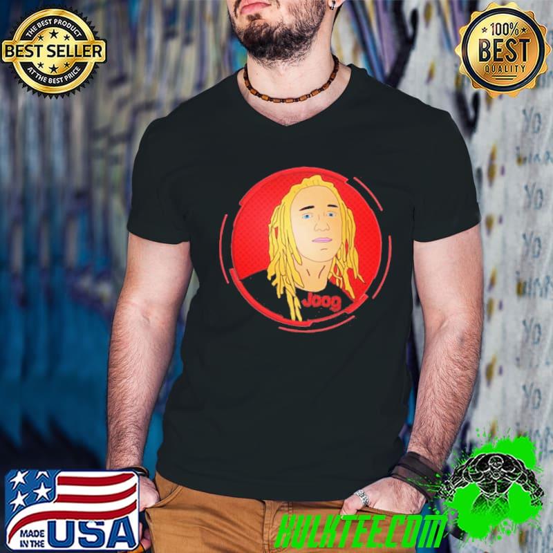 Red design joog tfue shirt