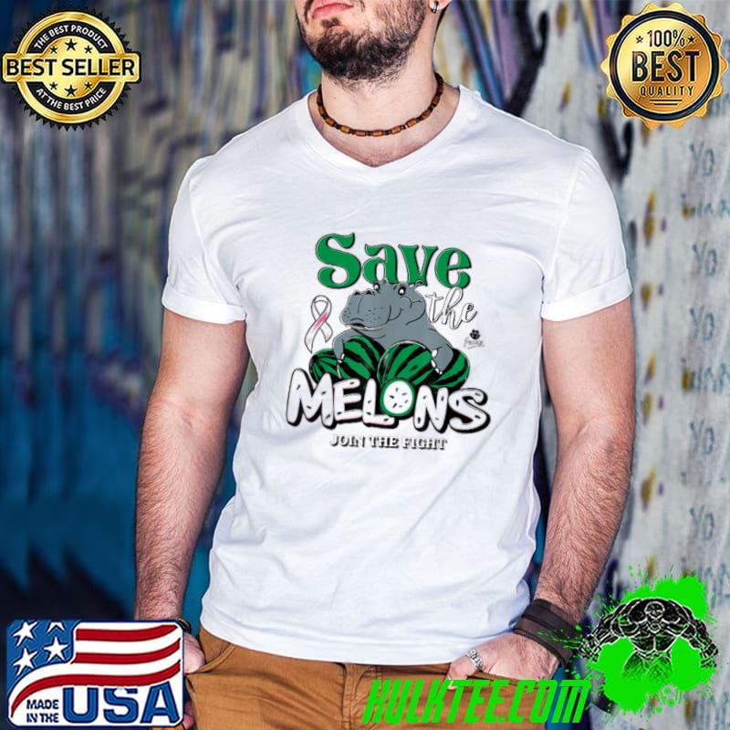 Save The Melons Fiona Breast Cancer Awareness Month T-Shirt