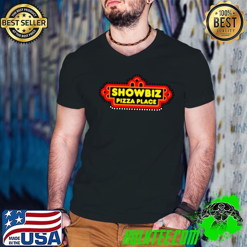 Showbiz Pizza Place Poster T-Shirt Showbiz Pizza Place Poster T-Shirt