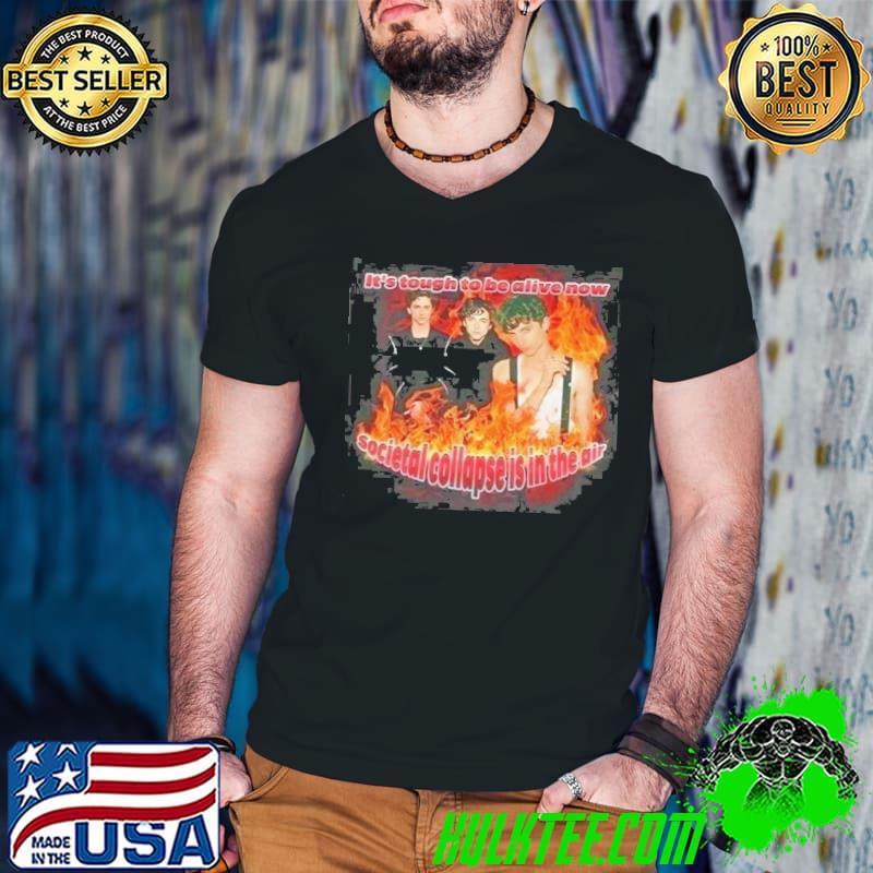 Timothée chalamet societal collapse vintage shirt