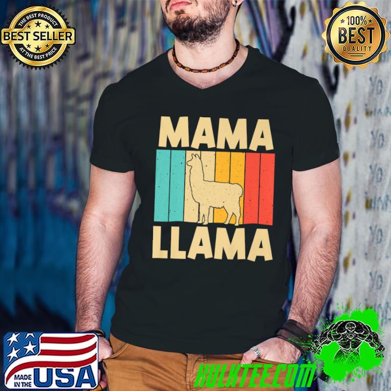 Vintage Llama Grandma Alpaca Animal Lover T-Shirt