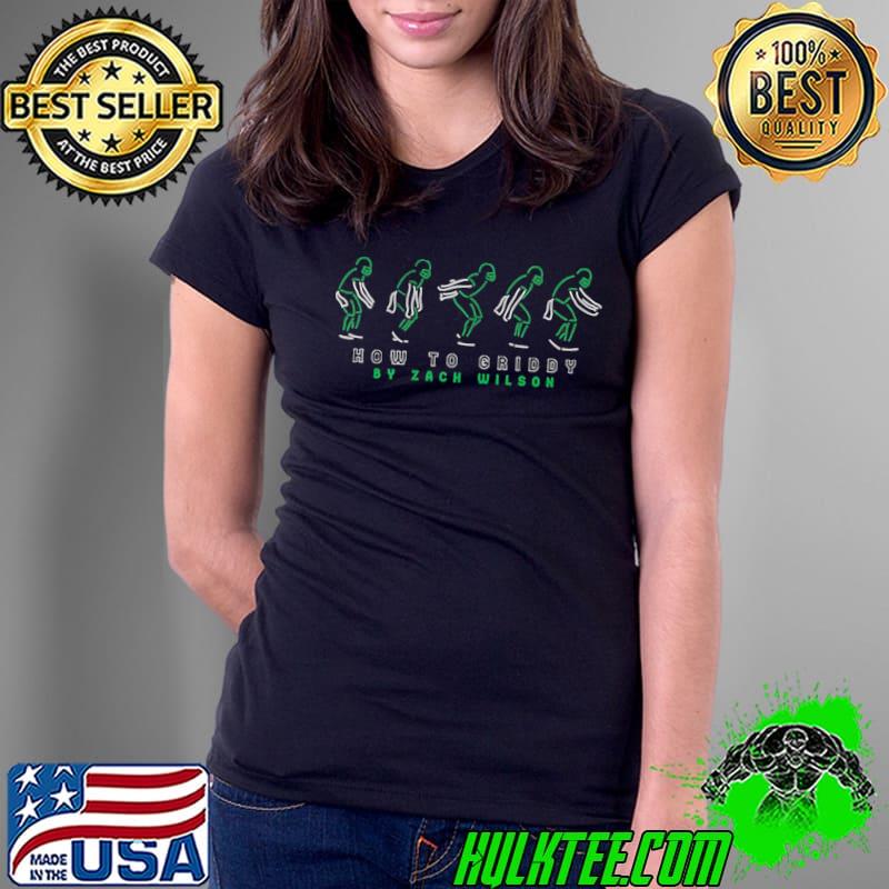 Zach wilson neon griddy s Ladies Tee Zach wilson neon griddy s Ladies Tee