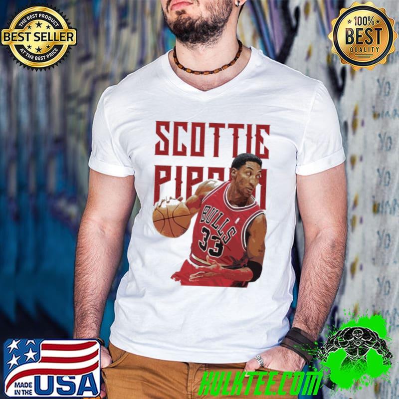 33 chicago bulls legend player scottie pippen classic shirt