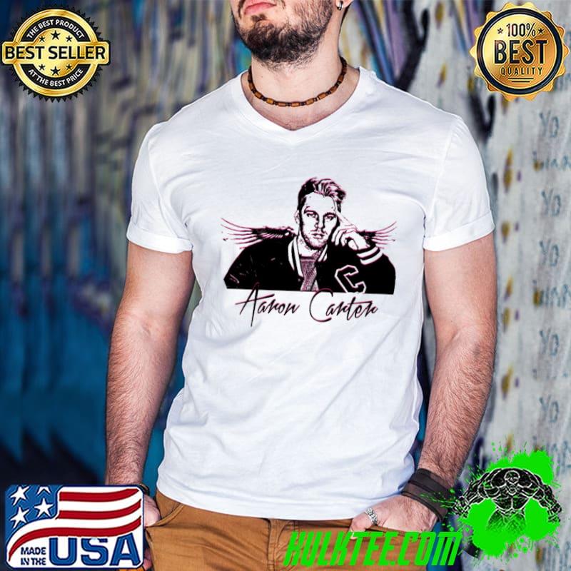 Aaron carter retro art all the legend die young shirt