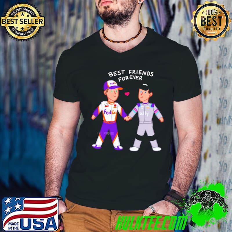 Best friends forever transparent denny hamlin classic shirt