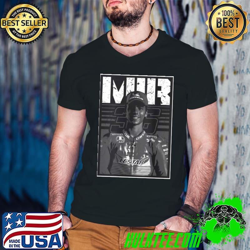 Black and white design joan mir motogp classic shirt