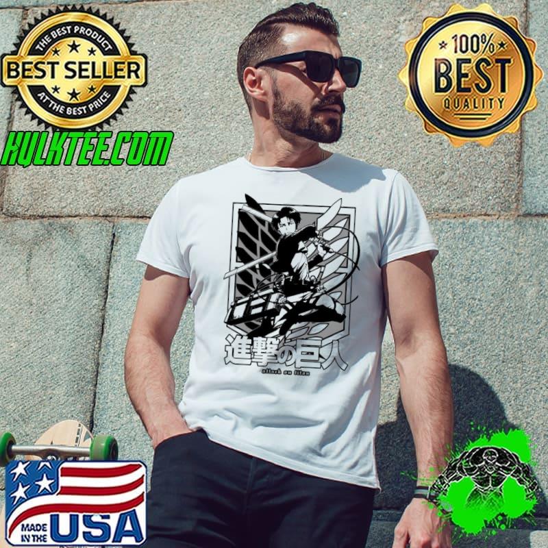 Black and white design levI ackerman attack on titan classic s Unisex Black and white design levI ackerman attack on titan classic s Unisex