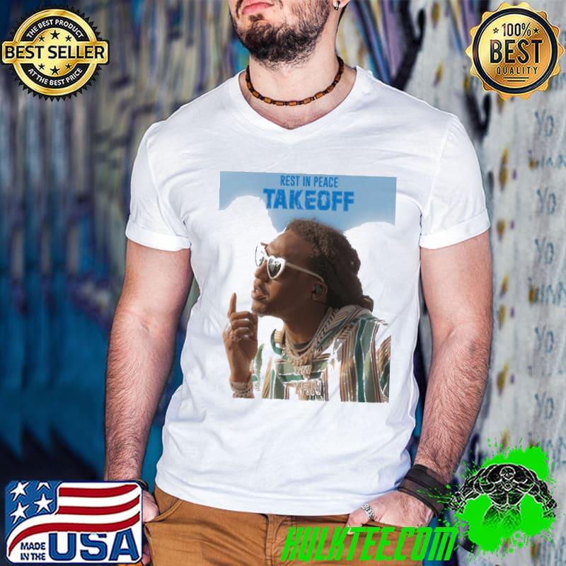 Black men deserve to grow old rest in peace takeoff 1994 2022 portrait classic shirt