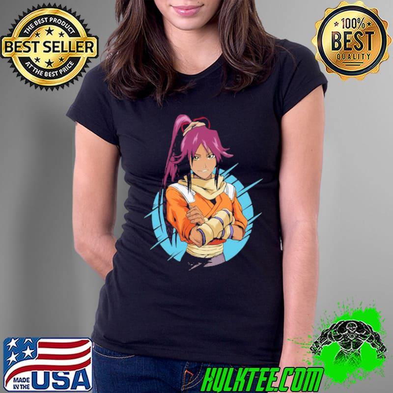 Bleach anime art yoruichI shihoin classic s Ladies Tee Bleach anime art yoruichI shihoin classic s Ladies Tee