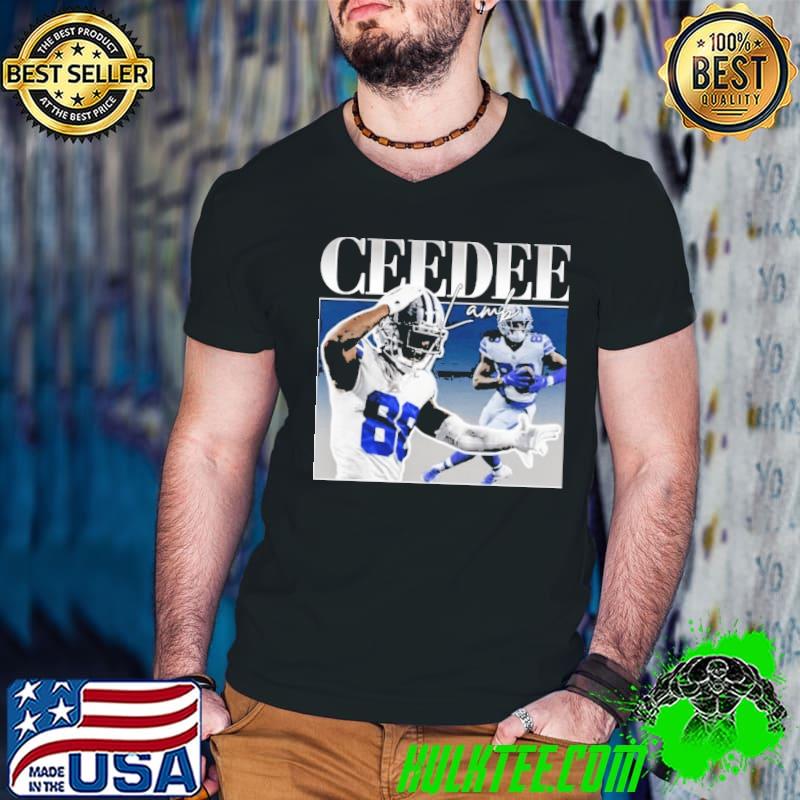 Ceedee lamb retro portrait Dallas Football sport shirt