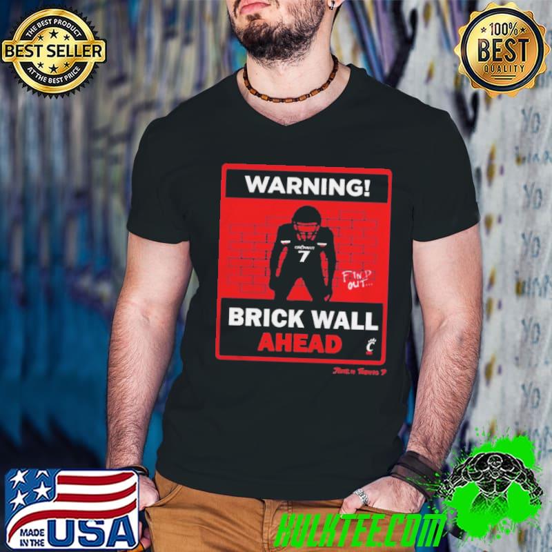 CincinnatI Football jaheim thomas brick wall classic shirt CincinnatI Football jaheim thomas brick wall classic shirt