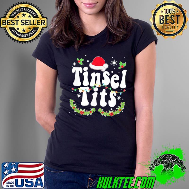 Couple christmas jingle balls tinsel tits classic s Ladies Tee Couple christmas jingle balls tinsel tits classic s Ladies Tee