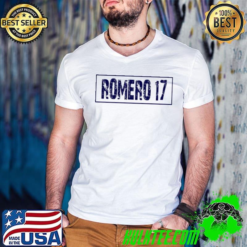 Cristian romero 17 distressed Football art shirt