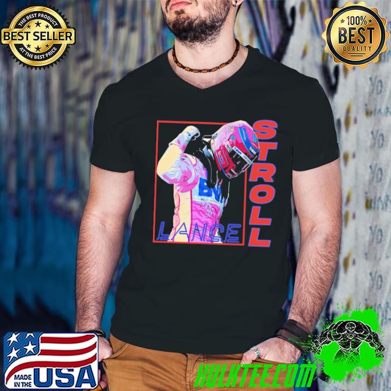F1 lance stroll portrait racing art classic shirt