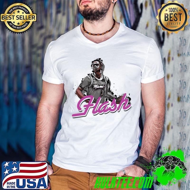 Flash graphic basketball dwyane wade classic shirt