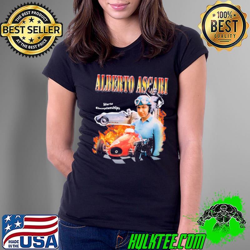 Formula 1 legend vintage design alberto ascarI classic s Ladies Tee Formula 1 legend vintage design alberto ascarI classic s Ladies Tee