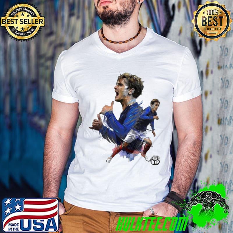 France national team player antoine griezmann classic shirt