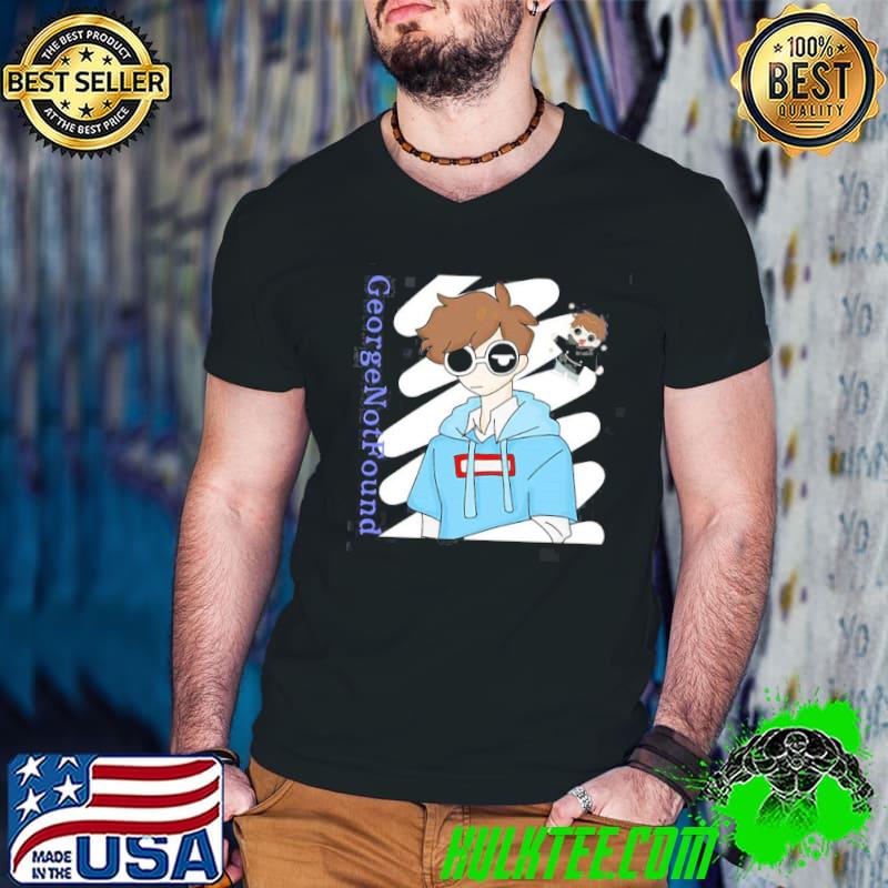 George davidson georgenotfound glasses drean snp art shirt