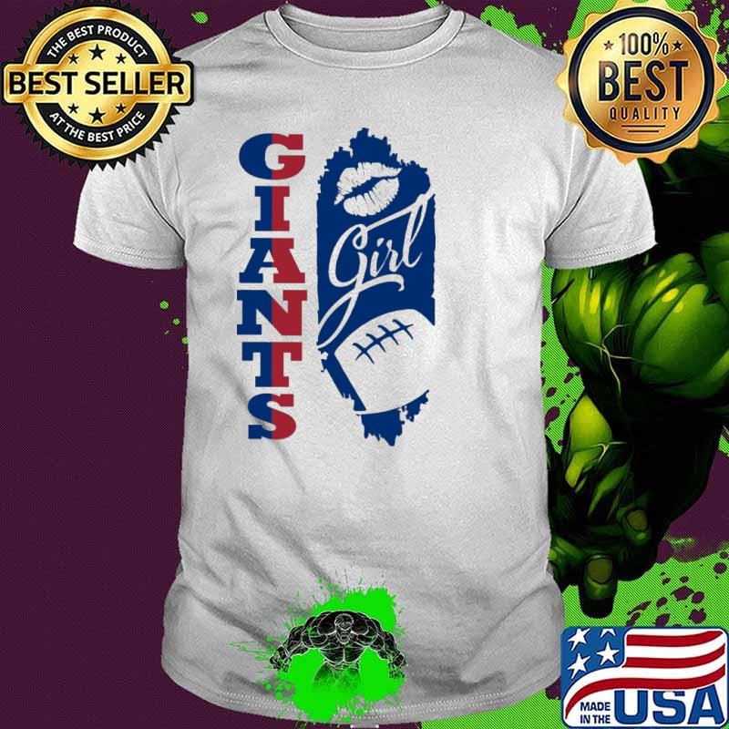 Giants Girl Lip Baseball Shirt