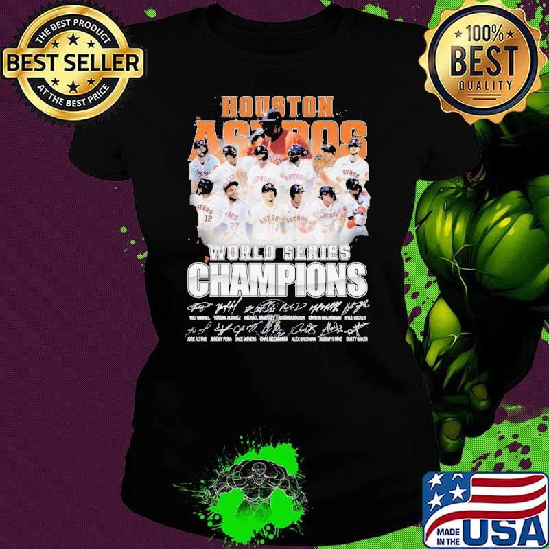 Houston Astros World Series Champions s Ladies tee Houston Astros World Series Champions s Ladies tee