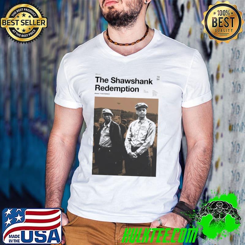 Iconic movie the shawshank redemption movie shirt