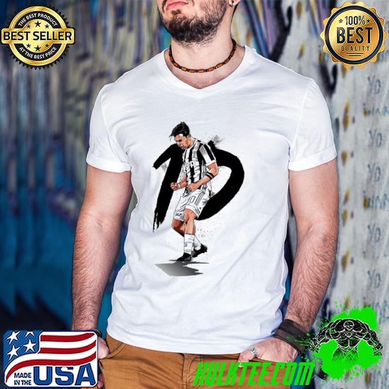 Illustration paulo dybala watercolor classic shirt