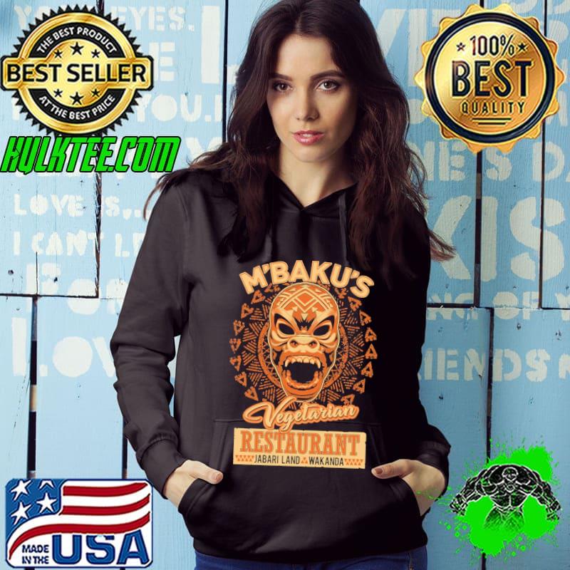 I'm kidding we're vegetarian m'baku's vegetarian restaurant s Hoodie I'm kidding we're vegetarian m'baku's vegetarian restaurant s Hoodie